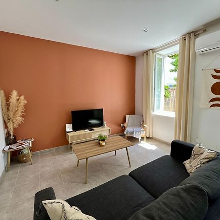 Le Riquet - Parking Et Jardin Prive, Clim, Rdc Apartment Кастелнодари Екстериор снимка