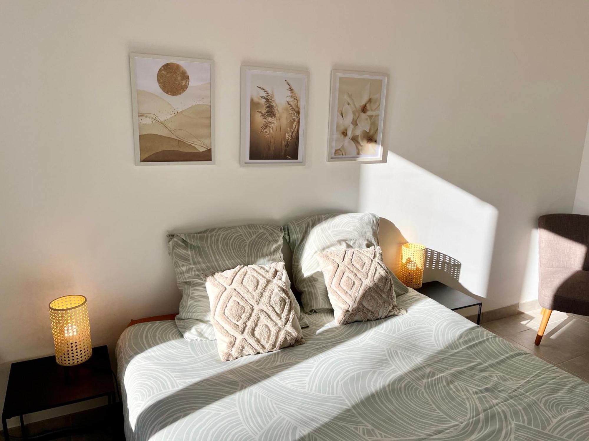 Le Riquet - Parking Et Jardin Prive, Clim, Rdc Apartment Кастелнодари Екстериор снимка