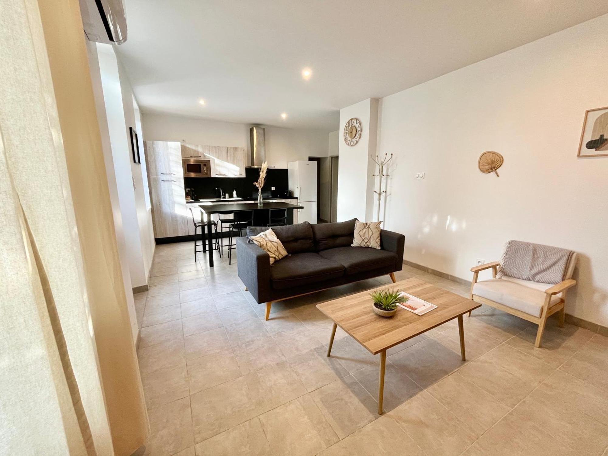 Le Riquet - Parking Et Jardin Prive, Clim, Rdc Apartment Кастелнодари Екстериор снимка