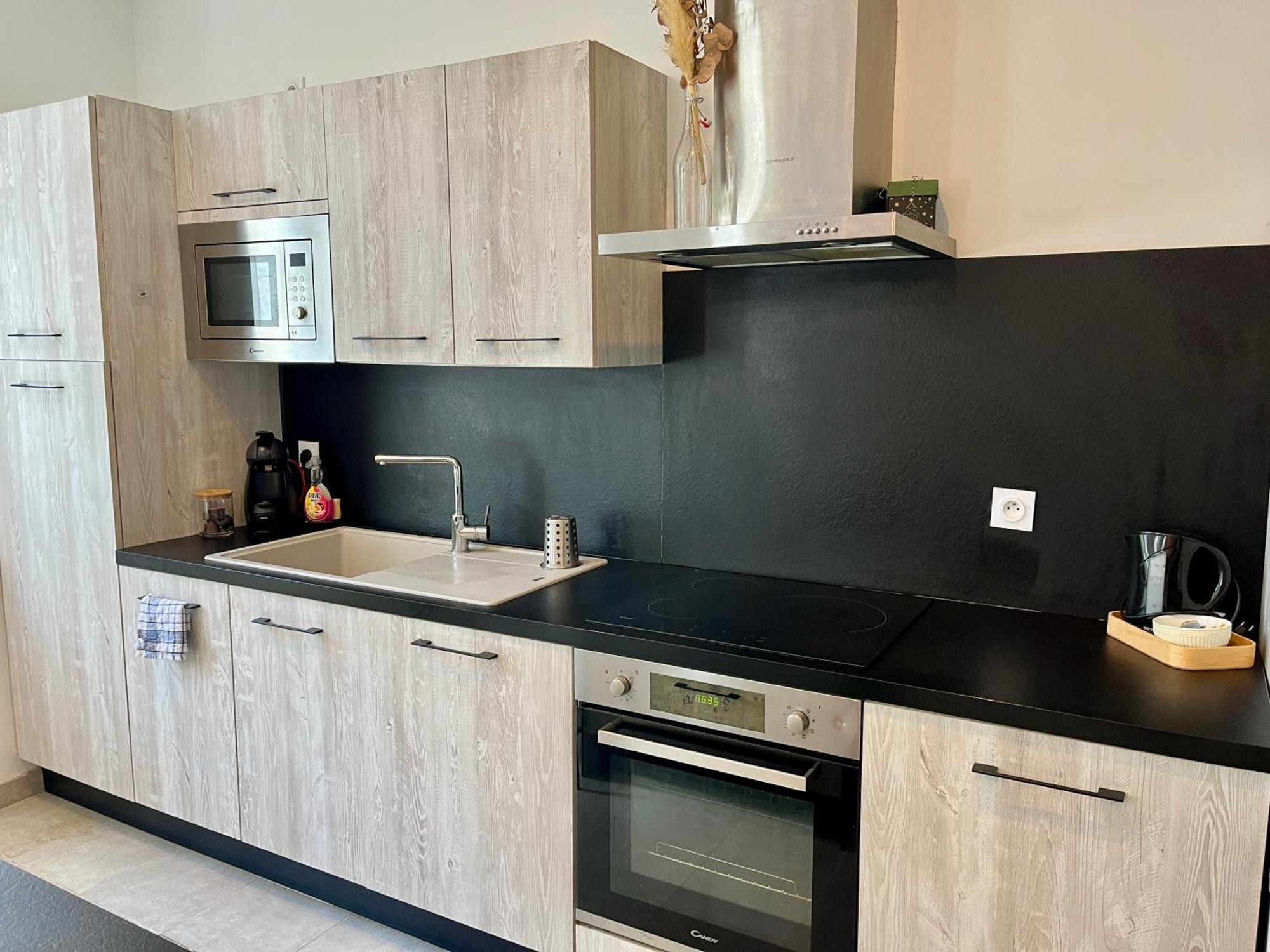 Le Riquet - Parking Et Jardin Prive, Clim, Rdc Apartment Кастелнодари Екстериор снимка